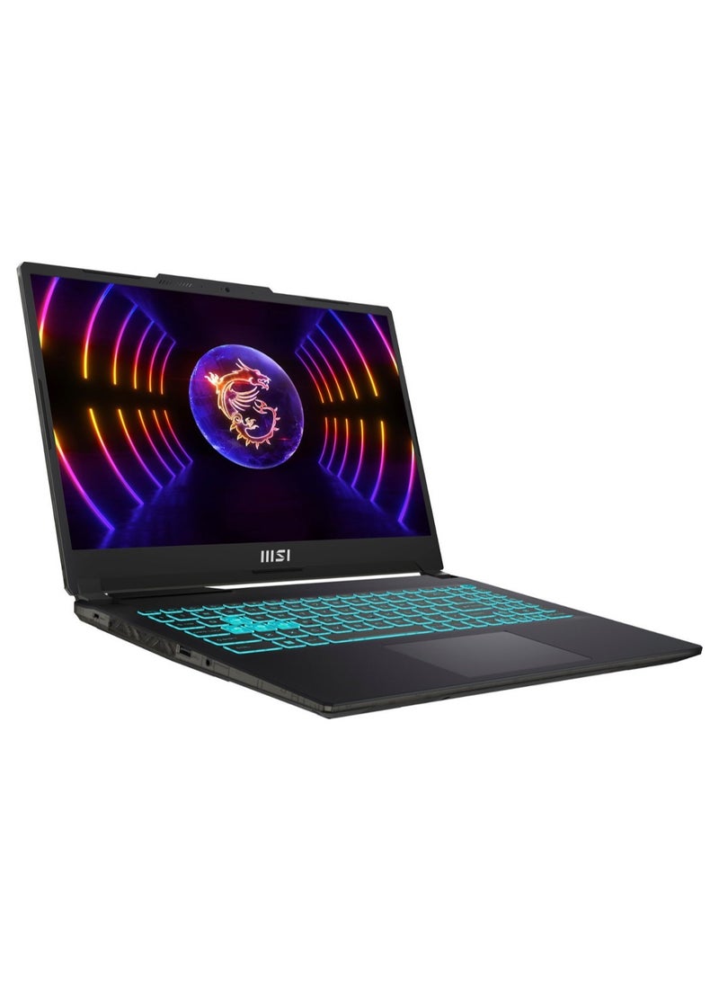 MSI - Cyborg 15 Gaming Laptop 15.6-Inch FHD Display, Core i7-12650H Processor/16GB RAM/512GB SSD/8GB NVIDIA Geforce RTX 4060 Graphics Card/Windows 11 With FREE Gaming Quotes English Black - Image 1