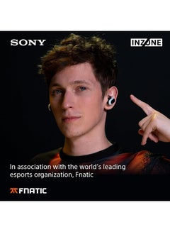 Sony WFG700N InZone Buds True Wireless Gaming Earphones White/Black  - Image 2