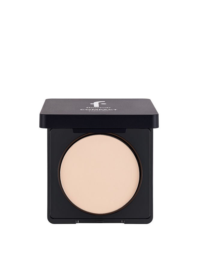 flormar Compact Face Powder 090 Medium Rose - Image 1