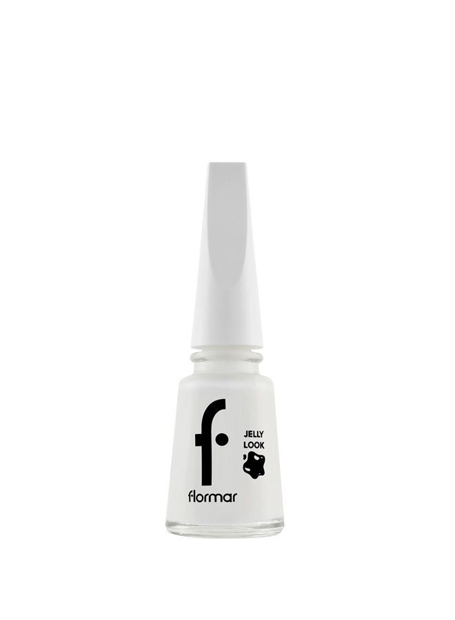flormar Jelly Look Nail Enamel 01 Pure Milk - Image 1