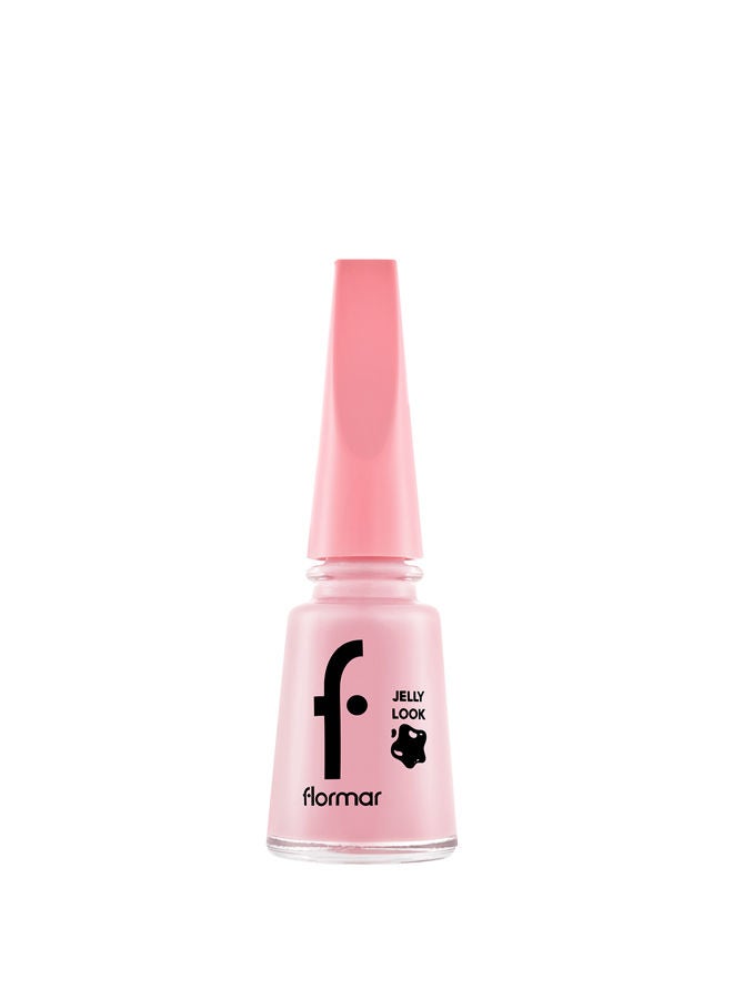flormar Jelly Look Nail Enamel 27 Milky Pinky - Image 1