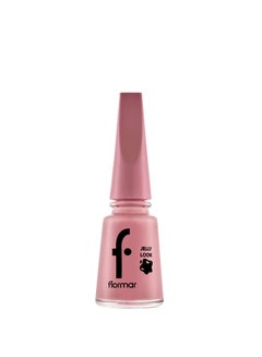 flormar Jelly Look Nail Enamel 53 Drained Rose  - Image 1