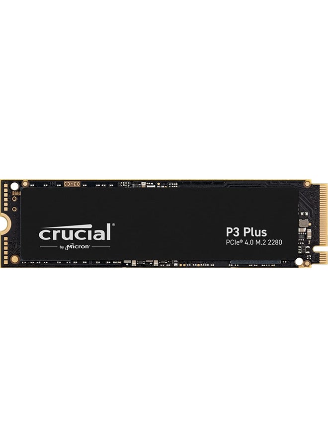 Crucial 4TB P3 Plus NVMe PCIe 4.0 M.2 SSD داخلي، قراءة تسلسلية تصل إلى 4800 ميجابايت/ثانية وسرعات كتابة تسلسلية تصل إلى 4100 ميجابايت/ثانية، Micron 3D NAND، 1.5 ساعة MTBF، دعم SMART &amp; TRIM CT4000P3PSSD8 - pnsku/N70060881V/45/_/1712327662/daacd857-1beb-4c19-ba51-7c40f5bfff54