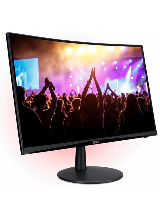 Acer - Nitro "ED240Q S3" Curved Gaming Monitor 23.6" Inch FHD (1920x1080) VA Panel Technology, HDR10, 180Hz Refresh Rate, UpTo 1ms Response Time, AMD FreeSync Premium technology & Built-in Speakers Black - Image 1