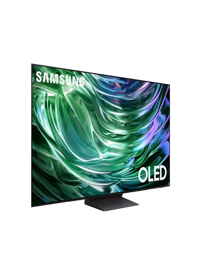 سامسونج - تلفزيون سامسونج 65 بوصة OLED 4K Android موديل (2024) S95D QA65S95DAUXSA أسود - Image 1