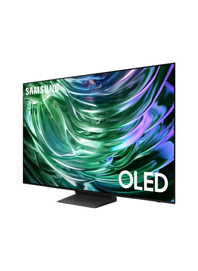 سامسونج - تلفزيون سامسونج 65 بوصة OLED 4K Android موديل (2024) S95D QA65S95DAUXSA أسود - Image 1