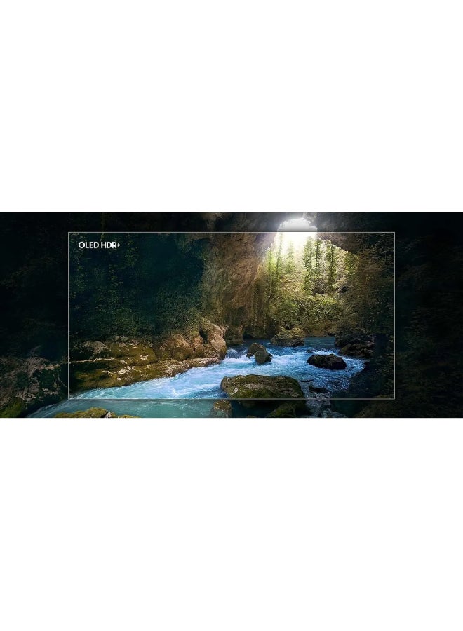 سامسونج - تلفزيون سامسونج 65 بوصة OLED 4K Android موديل (2024) S95D QA65S95DAUXSA أسود - Image 1