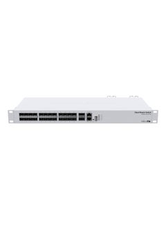 Mikrotik Cloud Router Switch 326-24S+2Q+RM With RouterOS L5 1U Rackmount Enclosure CRS326-24S+2Q+RM white  - Image 1