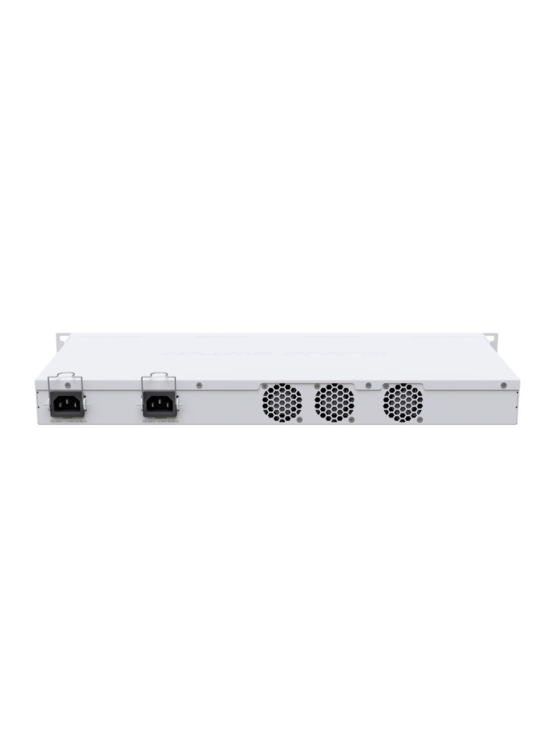 مايكروتك - مفتاح راوتر سحابي 326-24S+2Q+RM مع حاوية تثبيت على حامل RouterOS L5 1U CRS326-24S+2Q+RM - Image 1