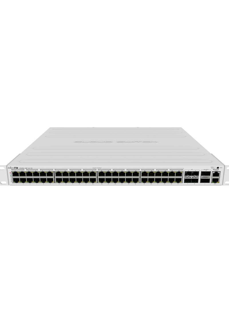 Mikrotik - Cloud Router Switch With RouterOS L5 license (CRS354-48P-4S+2Q+RM) White - Image 1