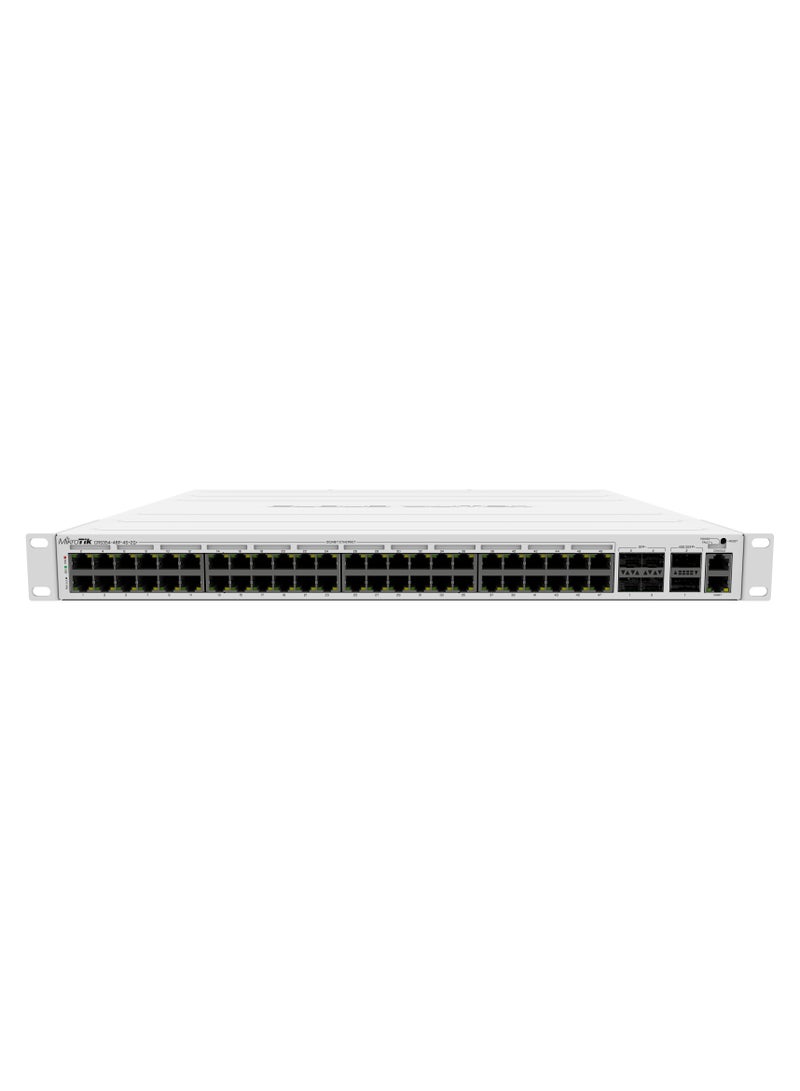 Mikrotik - Cloud Router Switch With RouterOS L5 license (CRS354-48P-4S+2Q+RM) White - Image 1