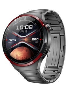 HUAWEI Watch 4 Pro Smartwatch, Spherical Sapphire Glass, Health At A Glance, eSIM Cellular Calling, 21-Day Battery Life, ECG Analysis, 100+ Workout Modes, Compatible With Andriod And iOS Grey  - Image 3