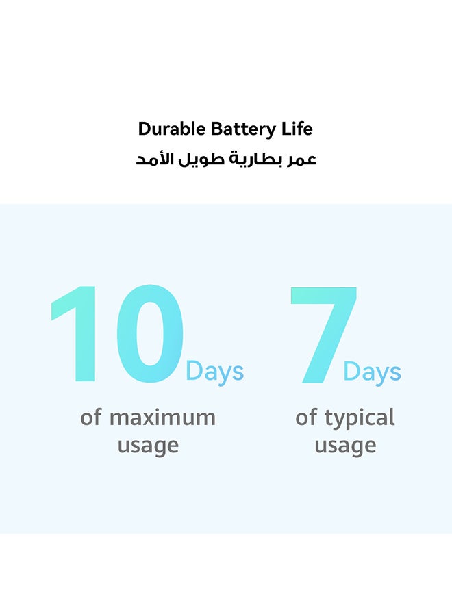 HUAWEI - Watch Fit 3 Smartwatch, 1.82 Inch Amoled Display, Comfortable And Stylish Design, Scientific Workout Coach, Upgraded Health Management, Compatible With iOS And Android White - Image 1