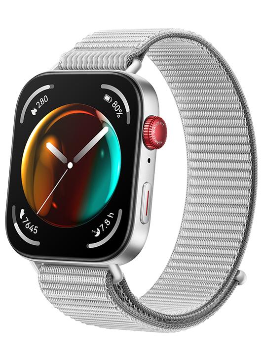 HUAWEI Watch Fit 3 Smartwatch, 1.82 Inch Amoled Display, Comfortable And Stylish Design, Scientific Workout Coach, Upgraded Health Management, Compatible With iOS Android Grey - Image 1