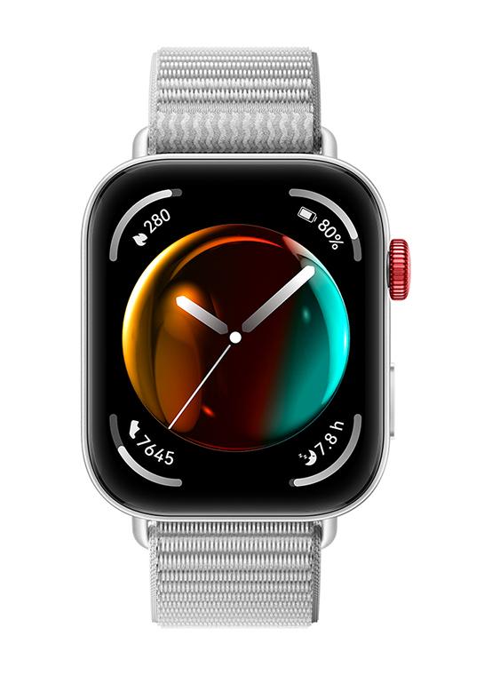 هواوي ساعة ذكية Watch Fit 3، شاشة Amoled مقاس 1.82 بوصة، تصميم مريح وأنيق، مدرب تدريب علمي، إدارة صحية محسنة، متوافقة مع iOS Android رمادي - Image 2