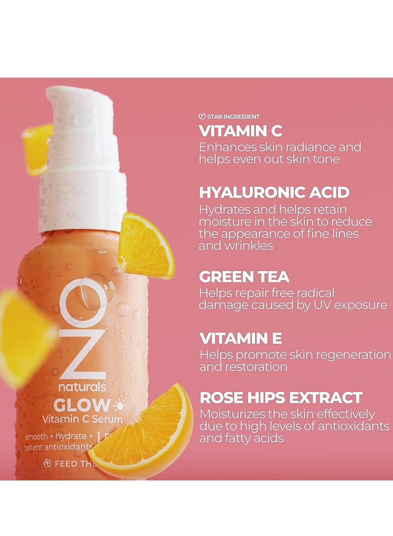 OZ Naturals Glow Vitamin C Serum 30ml  - Image 2