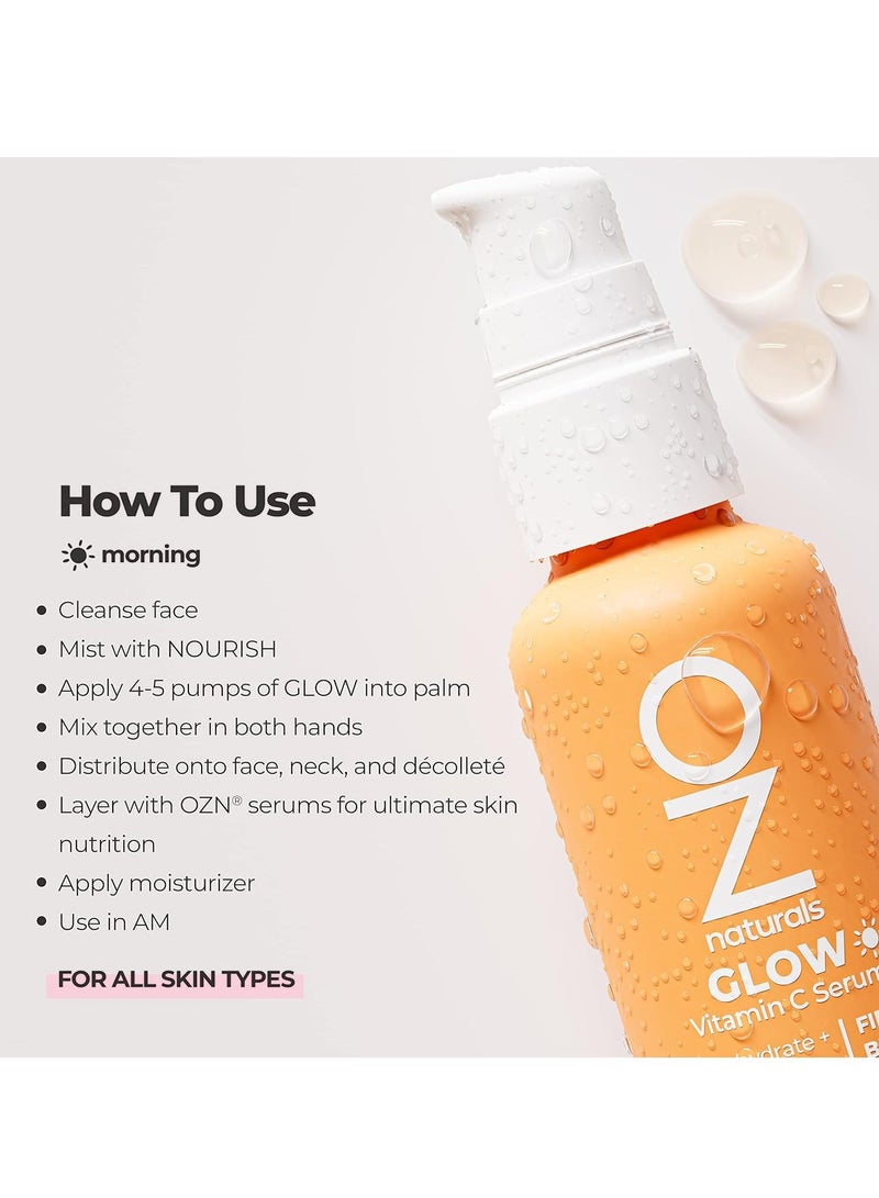 OZ Naturals Glow Vitamin C Serum 30ml  - Image 3