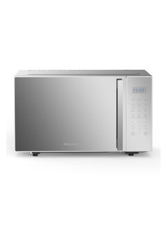 Hisense 30L Microwave Oven, 11-levels of Power, Preset Programmes, Time & Weight Defrost, LED Display, Cooking End Signal, Large Capacity 30 L 900 W H30MOMS9H Silver  - Image 1