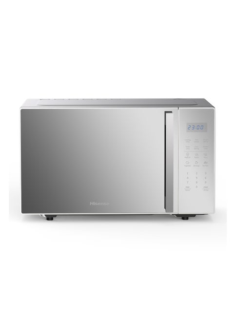 30L Microwave Oven, 11-levels of Power, Preset Programmes, Time & Weight Defrost, LED Display, Cooking End Signal, Large Capacity 30 L 900 W H30MOMS9H Silver