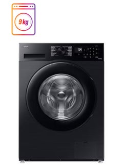 Front Load Washing Machine 1400 RPM/ 9 kg Steam inverter 9 kg WW90CGC0EDABAS Black