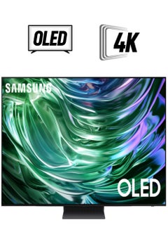 Samsung 65 inch OLED 4K | Android TV | 144Hz | Built in receiver | Gen2 Processor | Laser Slim Design | Quantum Processor | Model (2024) - QA65S90DAUXSA Black  - Image 1