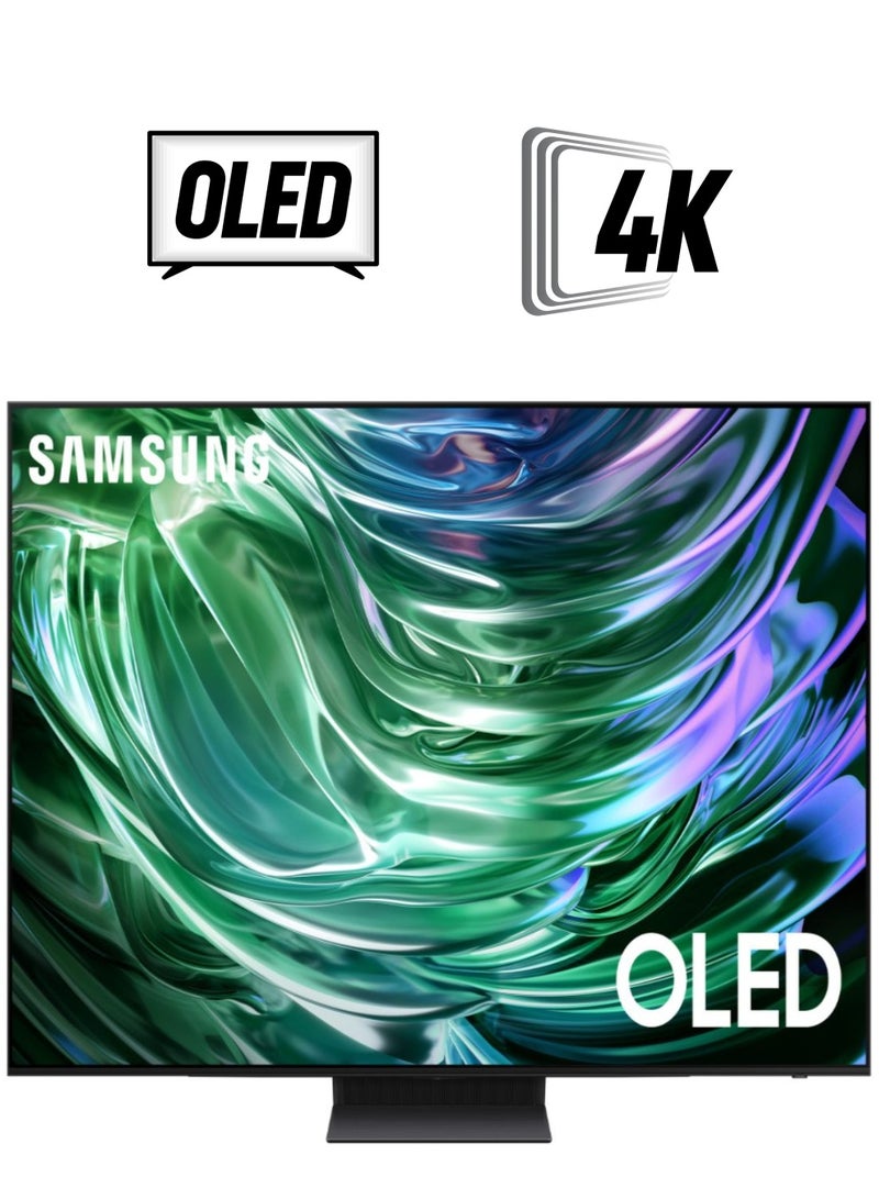 سامسونج تلفزيون سامسونج  مقاس 65 بوصة OLED 4K Android موديل (2024) S90D QA65S90DAUXSA أسود  - Image 1