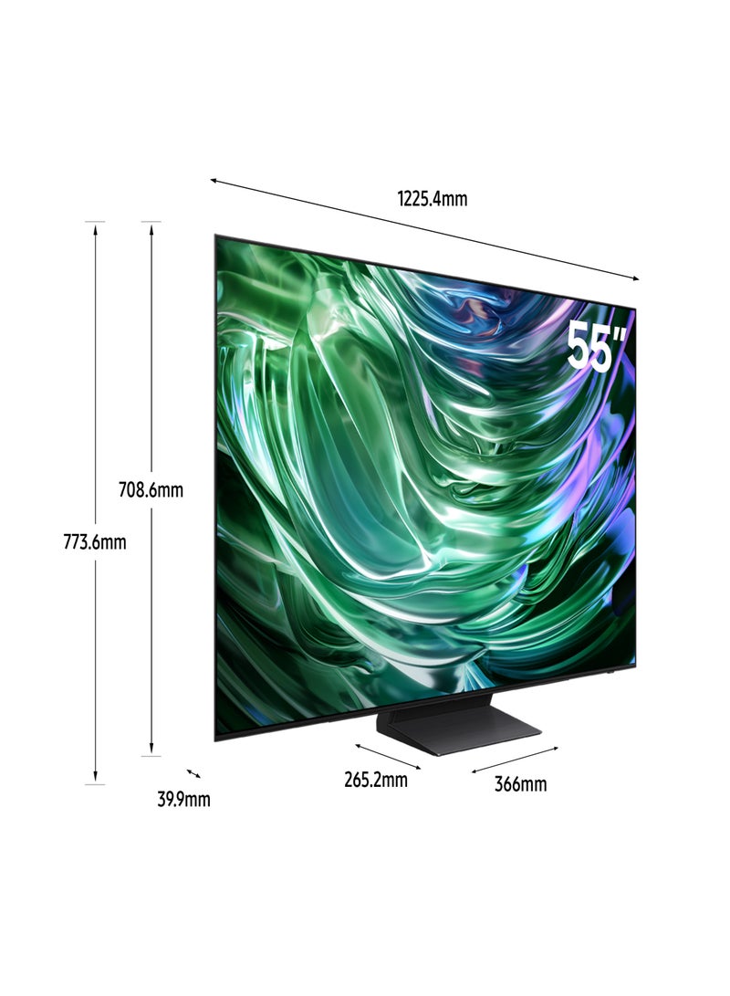 سامسونج تلفزيون سامسونج 55 بوصة OLED 4K Android موديل (2024) S90D QA55S90DAUXSA أسود  - Image 3