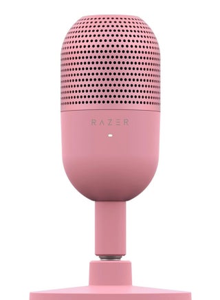 Razer Seiren V3 Mini USB Microphone, Condenser Mic, Supercardioid Pickup Pattern, Tap-to-Mute Sensor with LED Indicator, Shock Absorber, Ultra Compact, PC, Discord, OBS Studio, XSplit - Quartz - pnsku/N70060984V/45/_/1712527606/4f3579c7-f1c3-4118-bfff-91ec05dd56fa
