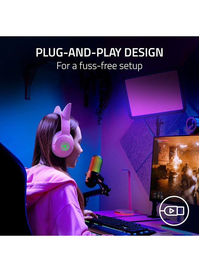 RAZER - Razer Seiren V3 Chroma RGB USB Microphone: Stream & Game Reactive Lighting - Tap-to-Mute Sensor - Condenser Mic - Digital Gain Limiter & Shock Absorber - PC, Discord, OBS Studio, XSplit - Black - Image 1