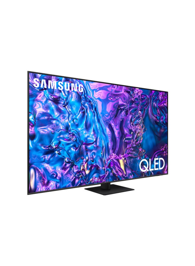Samsung - 65 inch 4K AI Upscaling QLED HDR Smart TV | 100% Color Volume with Quantum Dot | Tizen OS | Motion Xcelerator | 100HZ | Built in receiver | (2024) - QA65Q70DAUXSA black - Image 1