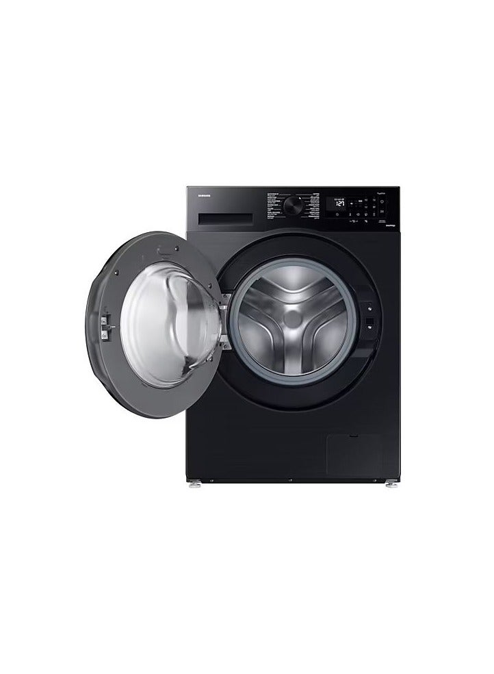 Samsung - Front Load Washing Machine 1400 RPM / 8 kg Steam inverter WW80CGC0EDABAS Black - Image 1