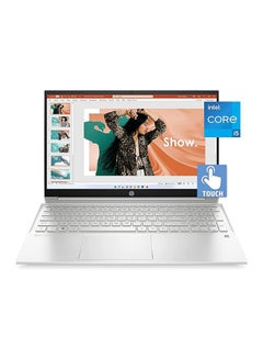 HP Pavilion (Upgraded Version) Laptop With 15.6-Inch Display, Core i5-1235U Processor/32GB RAM/1TB SSD/Intel Iris XE Graphics/Windows 11 With HDMI Cable English Silver  - Image 1