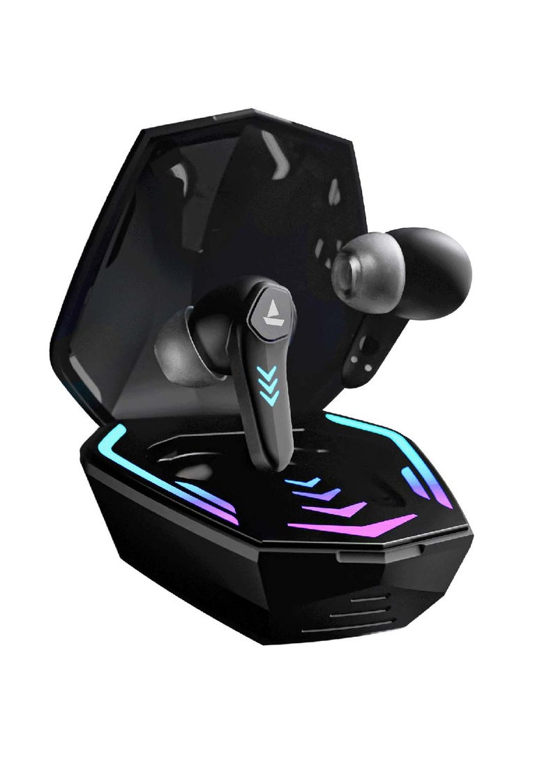 boAt - Immortal 131 With Beast Mode, 40 Hours Playback And ENx Tech Black Sabre - Image 1