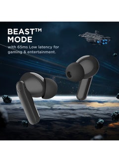 بوات Airdopes 131 PRO مع مشغلات مقاس 11 مم، وتشغيل لمدة 55 ساعة، وشحن سريع وميكروفون رباعي Enx  - Image 4