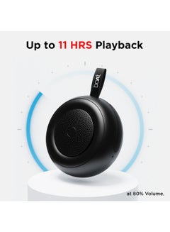 boAt Stone 135 Portable Wireless Speaker With 5W RMS Immersive Sound,IPX4 Water Resistance, True Wireless Feature, Up To 11H Total Playtime, Multi-Connectivity Modes With Type C Charging Active Black  - Image 2