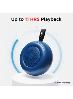 boAt Stone 135 Portable Wireless Speaker With 5W RMS Immersive Sound,IPX4 Water Resistance, True Wireless Feature, Up To 11H Total Playtime, Multi-Connectivity Modes With Type C Charging Bold Blue  - Image 2