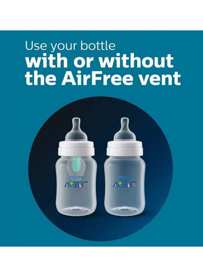 PHILIPS AVENT Pack Of 3 Anti-Colic Baby Bottle With Airfree Vent And Turtle Design, 260ml  - Image 5