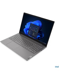 Lenovo V15 G3 IAP (Upgraded Version) Laptop With 15.6-Inch Display, Core i7-1255U Processor/16GB RAM/1TB SSD/Intel Iris Xe Graphics/Windows 11 English Grey  - Image 5