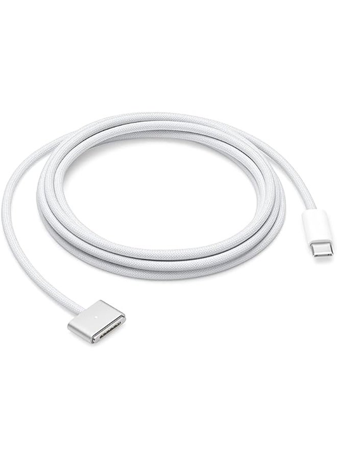 Apple USB-C to Magsafe 3 Cable (2m) White  - Image 3