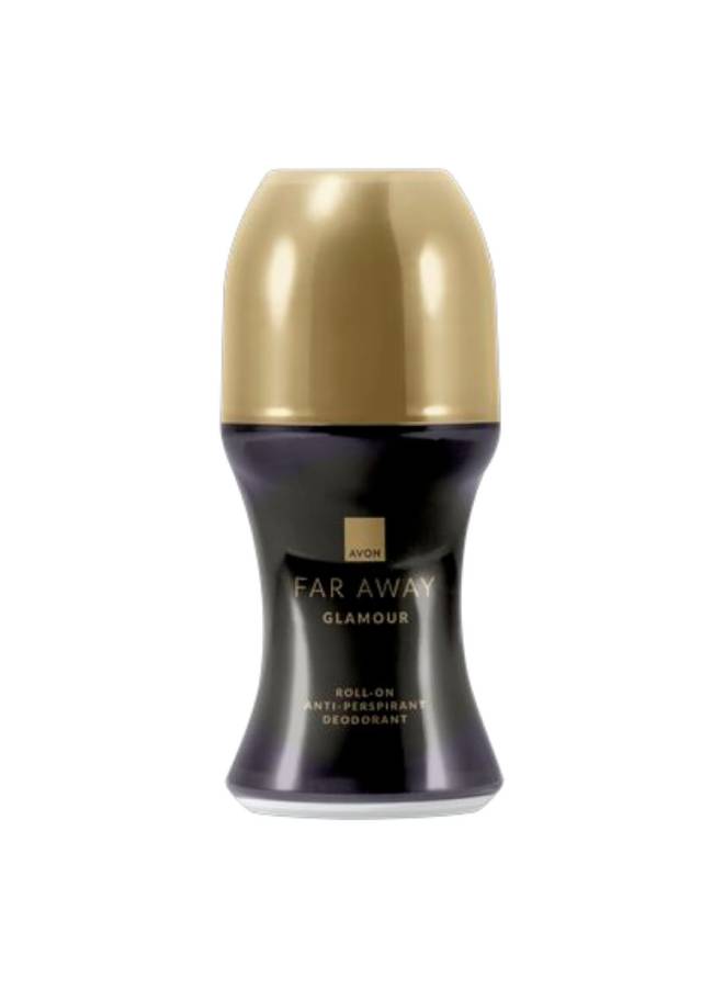 AVON Far Away Glamour Roll-On Anti-Perspirant Deodorant Clear 50ml  - Image 1