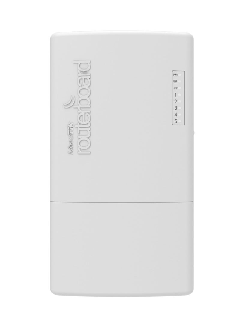 Mikrotik PowerBox Pro With RouterOS L4 Outdoor Case RB960PGS-PB White - Image 1