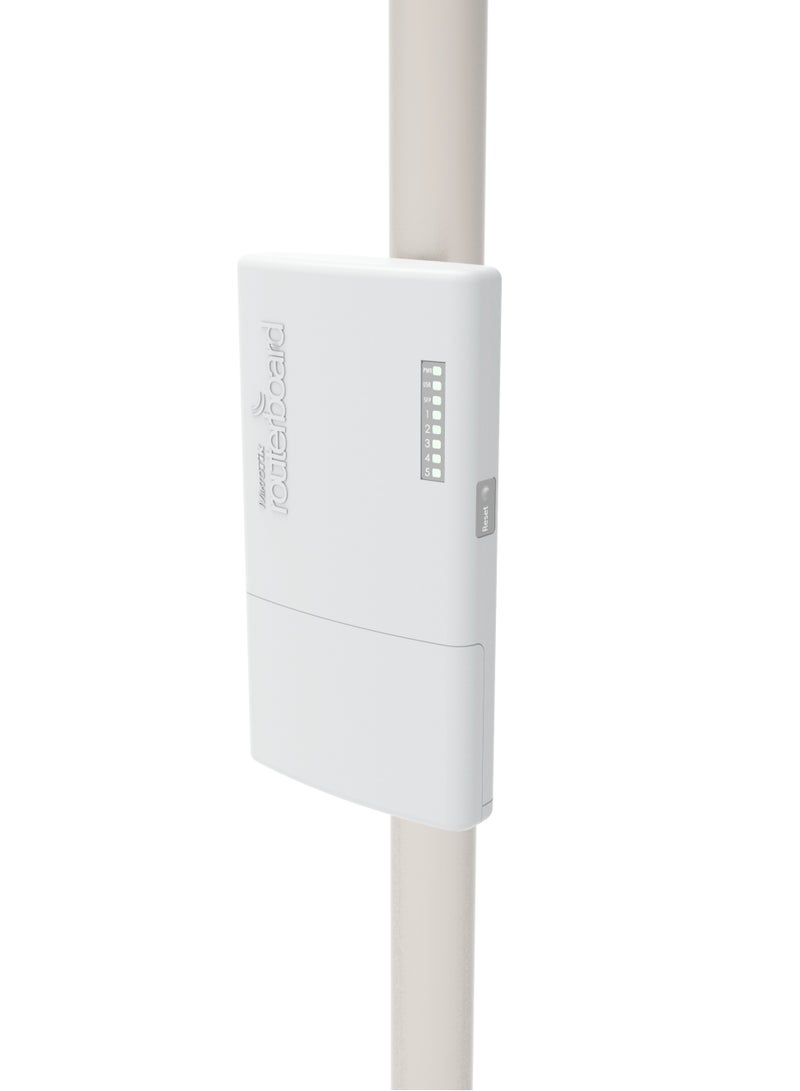 Mikrotik PowerBox Pro With RouterOS L4 Outdoor Case RB960PGS-PB White - Image 4