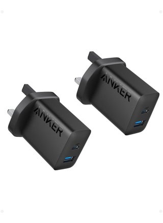 USB C Charger, iPhone Charger, 2-Pack 20W Dual Port USB Fast Wall Charger, Type C Charger Block for iPhone 16/16 Pro/16 Pro Max/15/14/13/12, iPad Pro,AirPods,Samsung S25/S24(Cable Not Included) Black - pnsku/N70061167V/45/_/1712390491/bbdaadab-8104-4437-b260-6e8e3b22815f