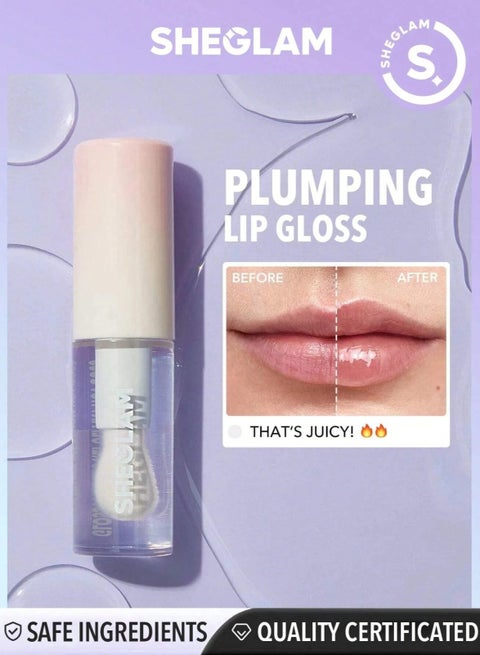 SHEGLAM Hot Goss Plumping Lip Gloss-That'S Juicy! 6.8ML That'S Juicy!