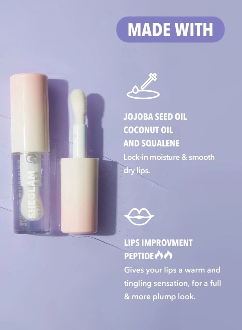 شيجلام SHEGLAM Hot Goss Plumping Lip Gloss-That'S Juicy! 6.8ML That'S Juicy! - Image 3