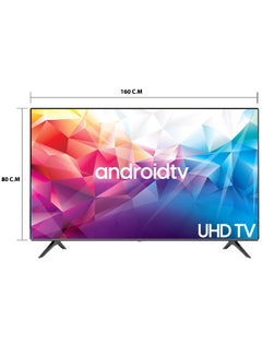 Dansat 65-Inch Ultra HD 4K Smart Android Television with Wallmount Black - DTD6521BU/DTD65BU. DTD6521BU/DTD65BU Black  - Image 2