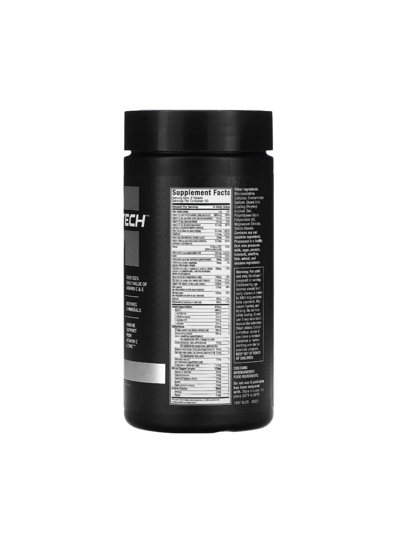 MuscleTech Platinum Multi Vitamin 180 Tablets - Image 2