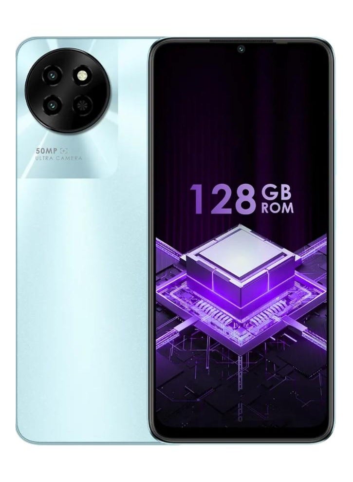 إيتيل S23 ثنائي الشريحة، أزرق سماوي، 4 جيجابايت رام، 128 جيجابايت، 4G - إصدار الشرق الأوسط  - Image 1