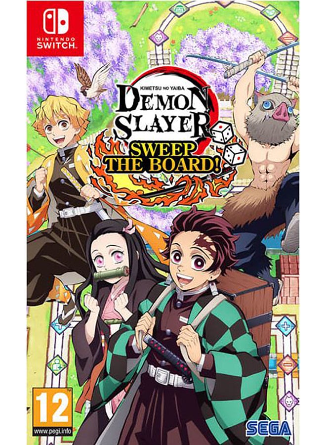 Sega Demon Slayer: Kimetsu no Yaiba - Sweep the Board! - Nintendo Switch  - Image 1