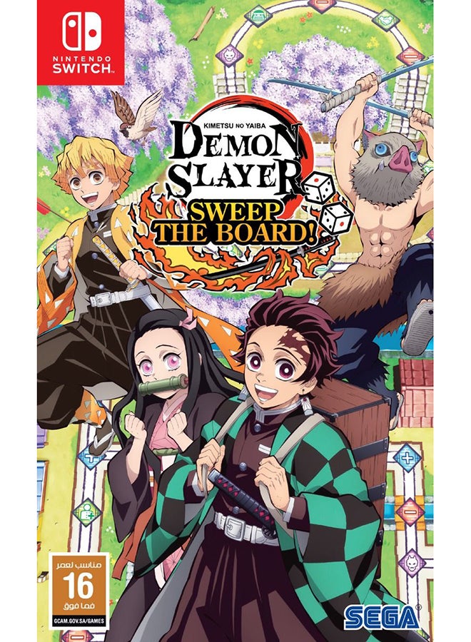 Demon Slayer: Kimetsu no Yaiba - Sweep the Board! - Nintendo Switch - pnsku/N70061274V/45/_/1712570255/edbd62ae-aa0a-4494-a53b-0feca1241d57